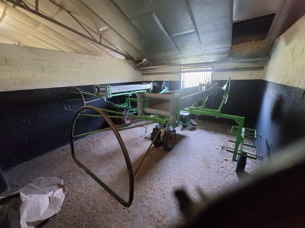 Asperges oogstmachine, Zakelijke goederen, Agrarisch | Werktuigen, Ophalen, Grondbewerking