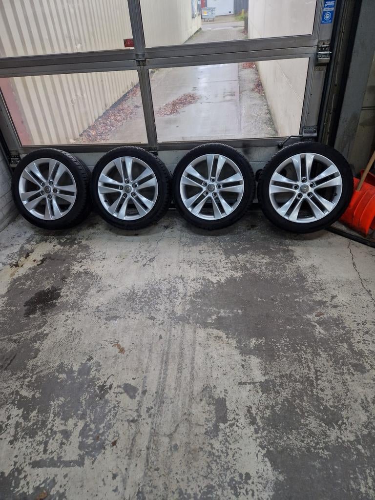 Opel velgen 18 inch velgen 5x115, Ophalen, 18 inch, Gebruikt, Banden en Velgen