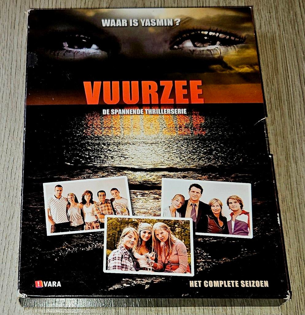 Vuurzee - Complete Seizoen 1 - 3DVD Boxset, Cd's en Dvd's, Dvd's | Tv en Series, Zo goed als nieuw, Thriller, Boxset, Vanaf 12 jaar