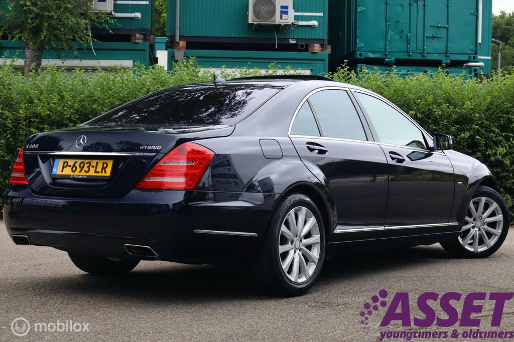 Youngtimer Mercedes S400 HYBRID V6 | schuifdak | Distronic+, Auto's, Euro 5, Achterwielaandrijving, Gebruikt, Beige