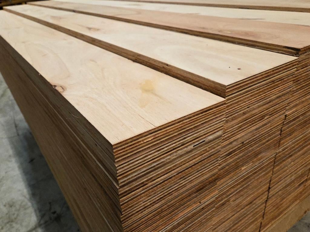 Multiplex 19x243 cm .12 mm dik € 3,- per stuk, Ophalen, Nieuw, Multiplex, Minder dan 20 mm