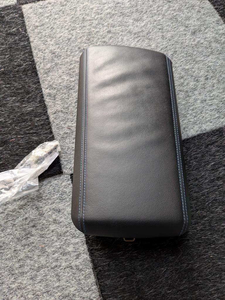 BMW G20 G21 orginele armsteun leder met blauwe stiksels, Ophalen of Verzenden