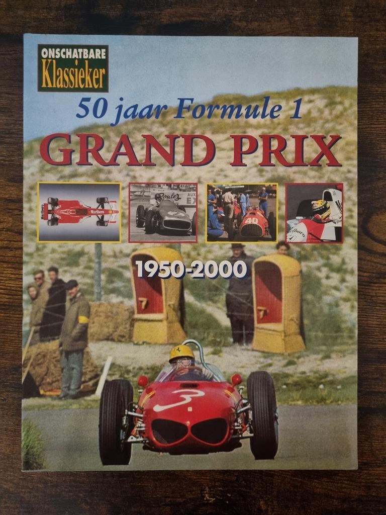 50 Jaar Formule 1 Grand Prix Boek, Ophalen of Verzenden, Zo goed als nieuw, Algemeen, Onbekend