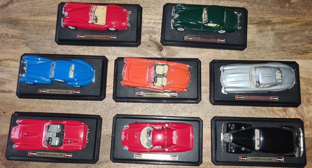 Verzameling Bburago-modelauto's 1:24, Hobby en Vrije tijd, Modelauto's | 1:24, Ophalen, Zo goed als nieuw, Auto, Bburago