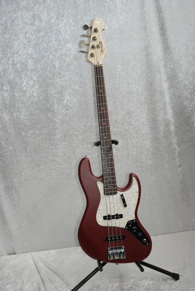 Morris Hurricane Jane jazz bas, jaren '70, japan, met koffer, Gebruikt, ., Morris, .