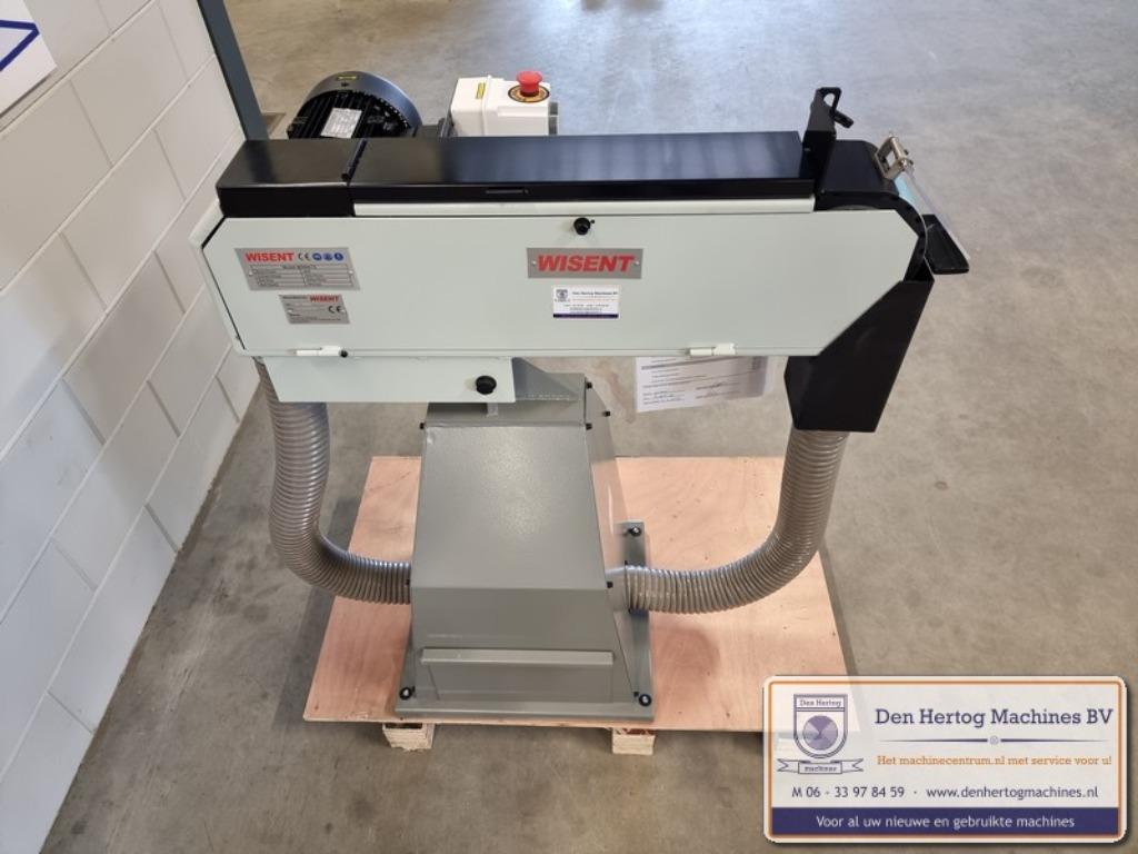 Bandschuurmachine Wisent met afzuiging 75 en 150mm 400V, Doe-het-zelf en Verbouw, Gereedschap | Schuurmachines, Ophalen, Zo goed als nieuw