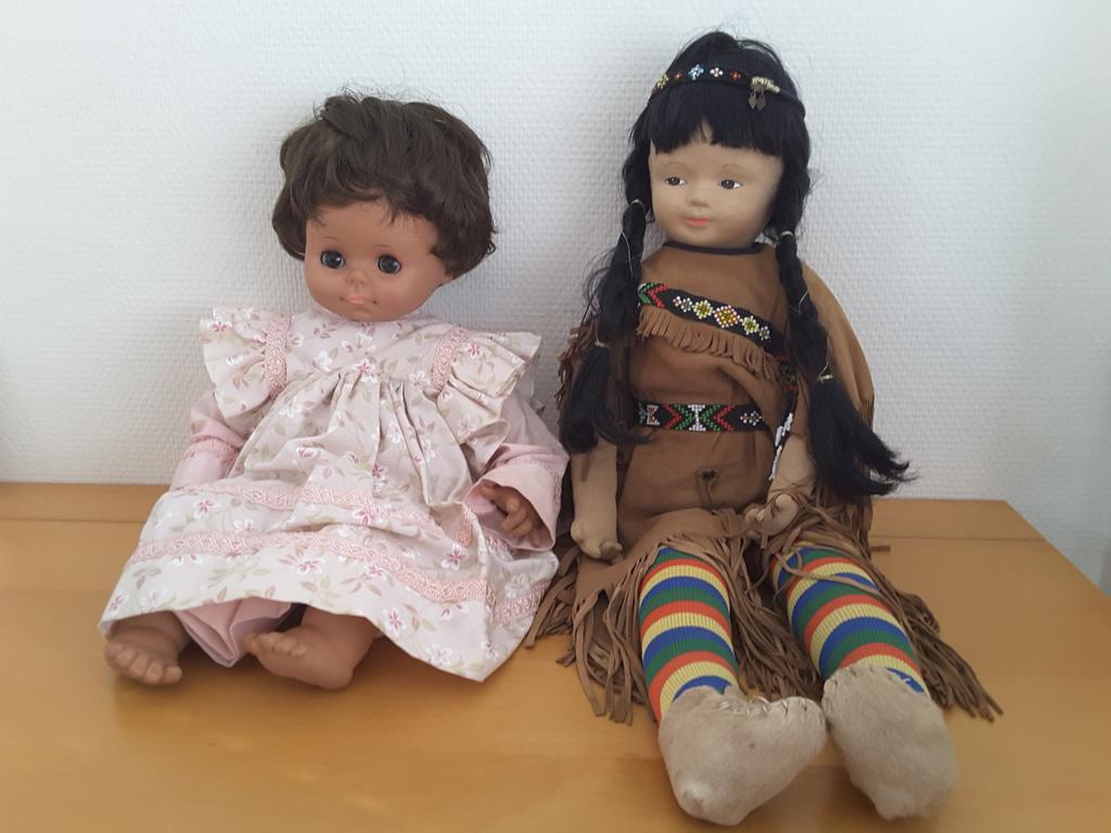 handgemaakte poppen, Ophalen of Verzenden, Zo goed als nieuw, Pop