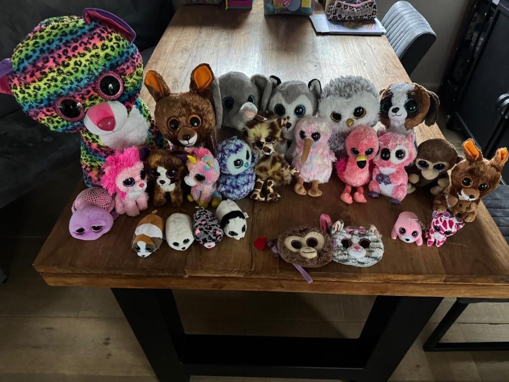 Ty knuffels, Kinderen en Baby's, Speelgoed | Knuffels en Pluche, Ophalen of Verzenden, Zo goed als nieuw, Overige typen