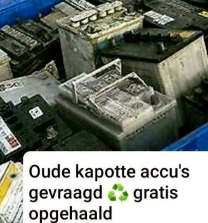 Oude accu's gezocht, Ophalen of Verzenden, Gebruikt, BMW