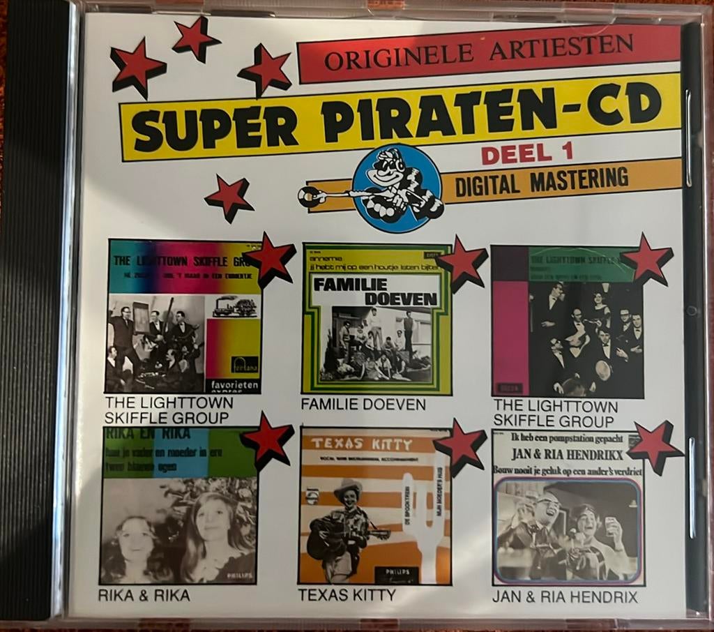 SUPER PIRATEN CD ORIGINELE ARTIESTEN VERSCHILLENDE DELEN!, Cd's en Dvd's, Cd's | Verzamelalbums, Ophalen of Verzenden, Zo goed als nieuw