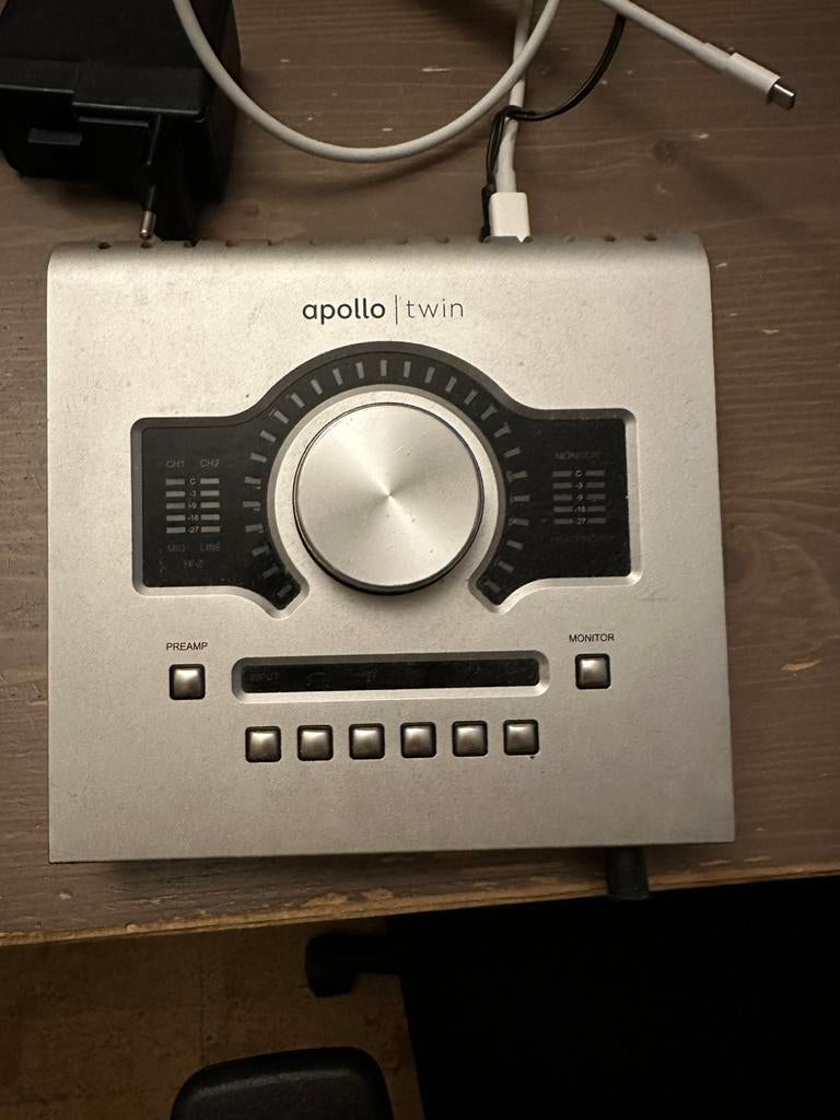 Universal Audio Apollo Twin, Computers en Software, Ophalen of Verzenden, Zo goed als nieuw, Extern