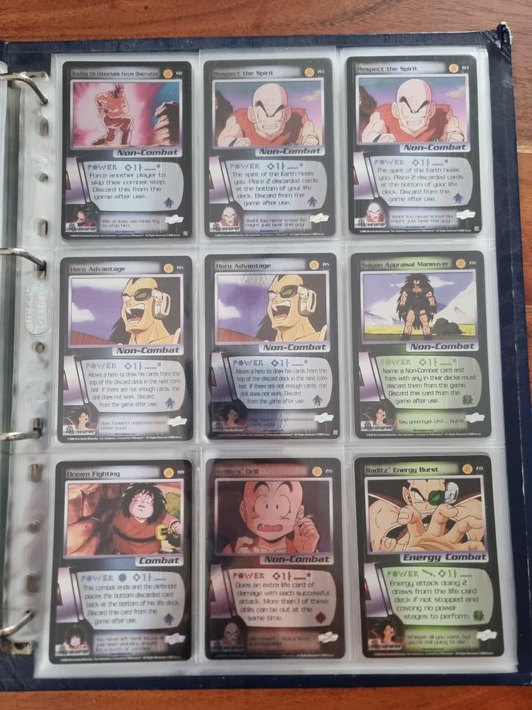 Dragonball Z Kaarten Score Saiyan Saga Foil Rares, Verzenden, Meerdere kaarten, Foil