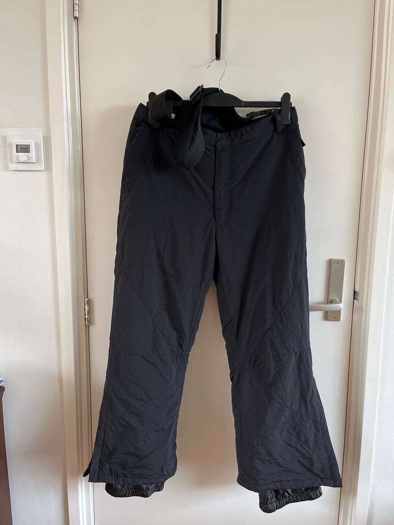 Zwarte Ski Overall, Ophalen of Verzenden, Zo goed als nieuw, Maat 42/44 (L), Pak