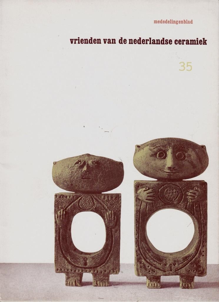 Over Hans de Jong, Vrienden van Nederlandse ceramiek 35, Ophalen of Verzenden