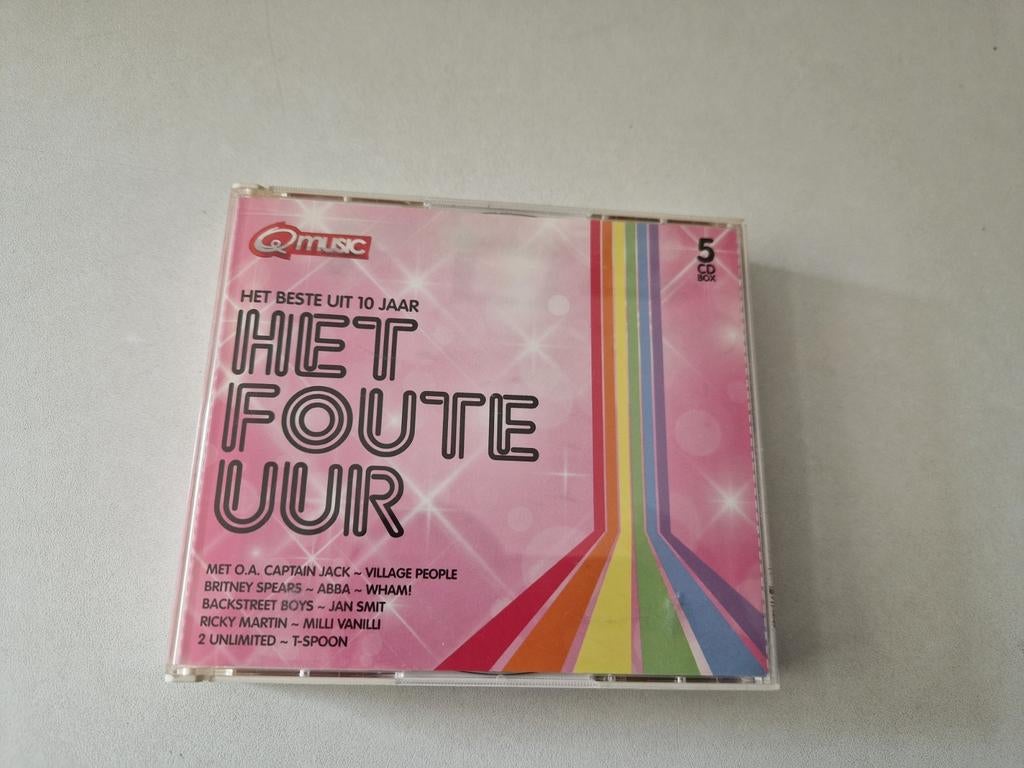 Qmusic het beste uit 10 jaar foute uur, Ophalen of Verzenden, Zo goed als nieuw, Pop