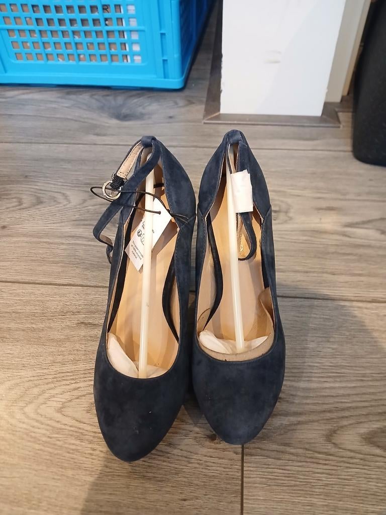 Anna field hoge hakken donderblauw. 34, Anna Field, Blauw, Nieuw, Ophalen of Verzenden