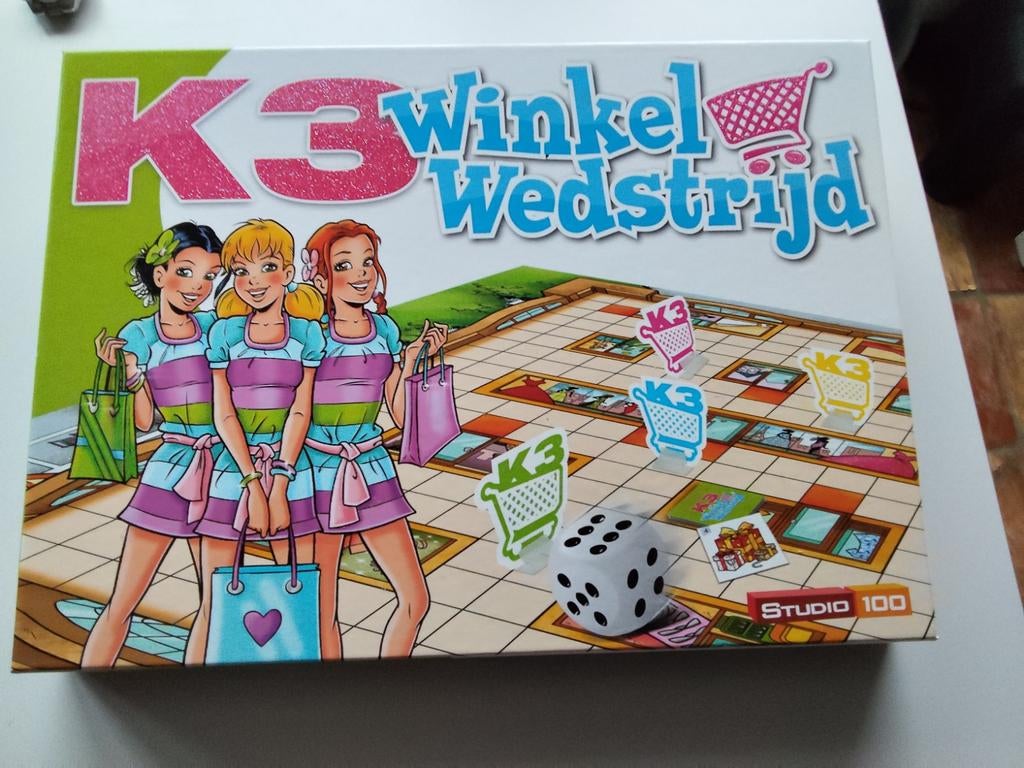 K.3 spel in supper staat, Hobby en Vrije tijd, Gezelschapsspellen | Bordspellen, Ophalen of Verzenden