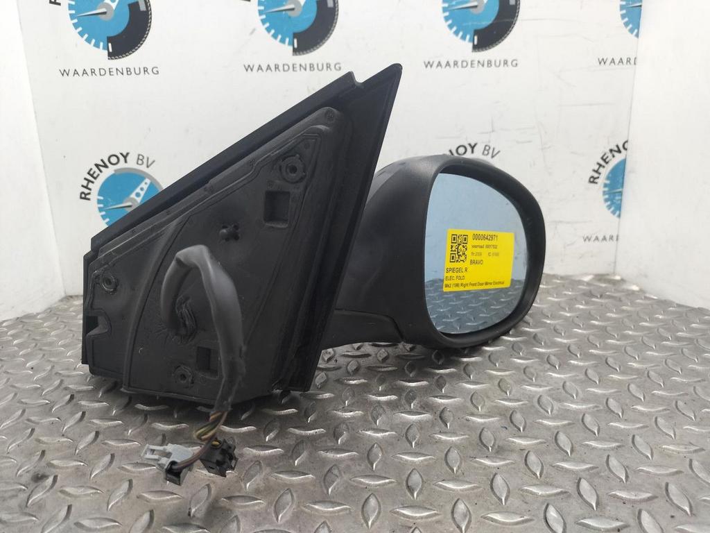 FIAT BRAVO 198 DYNAMIC  SPIEGEL R 2009, Auto-onderdelen, Spiegels, Gebruikt, ARN erkend, Stiba lid, Erkend duurzaam, Ophalen of Verzenden