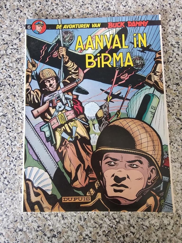 De avonturen van Buck Danny, Meerdere stripboeken, Ophalen, Gelezen, Dupuis