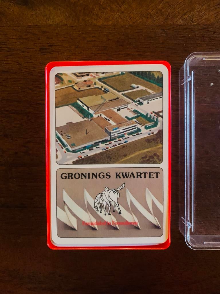 Kwartet Groningen Gronings kwartetspel, Verzamelen, Speelkaarten, Jokers en Kwartetten, Ophalen of Verzenden, Zo goed als nieuw