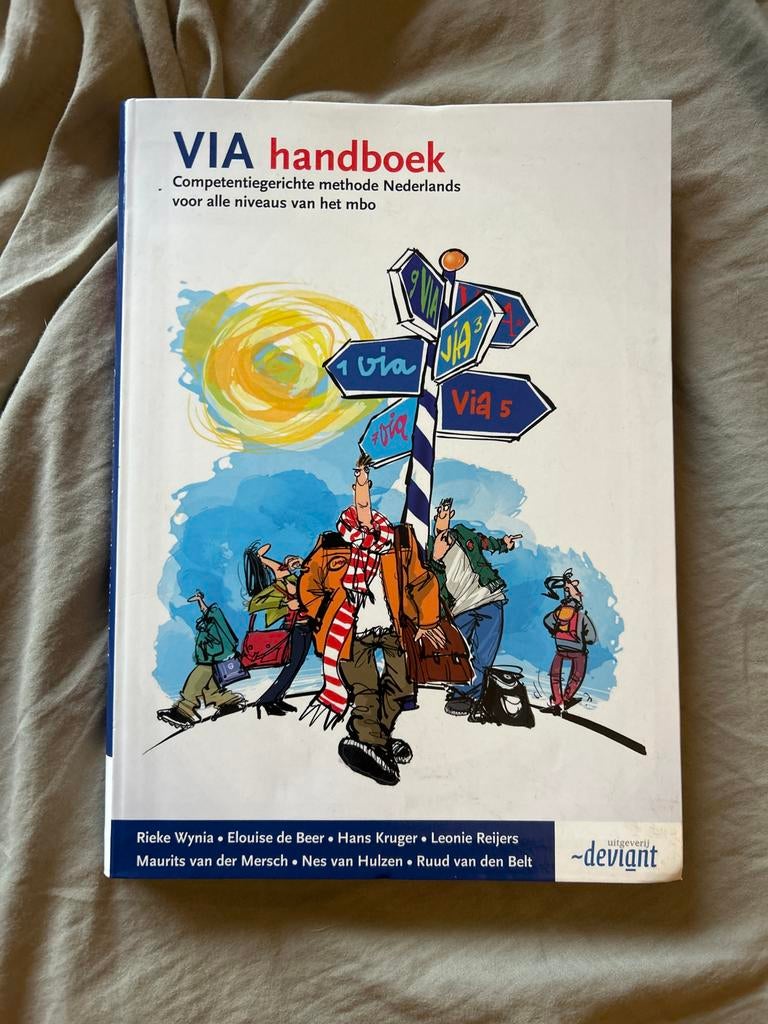 VIA Handboek - Competentiegericht Nederlands MBO, Boeken, Ophalen of Verzenden, Zo goed als nieuw, MBO