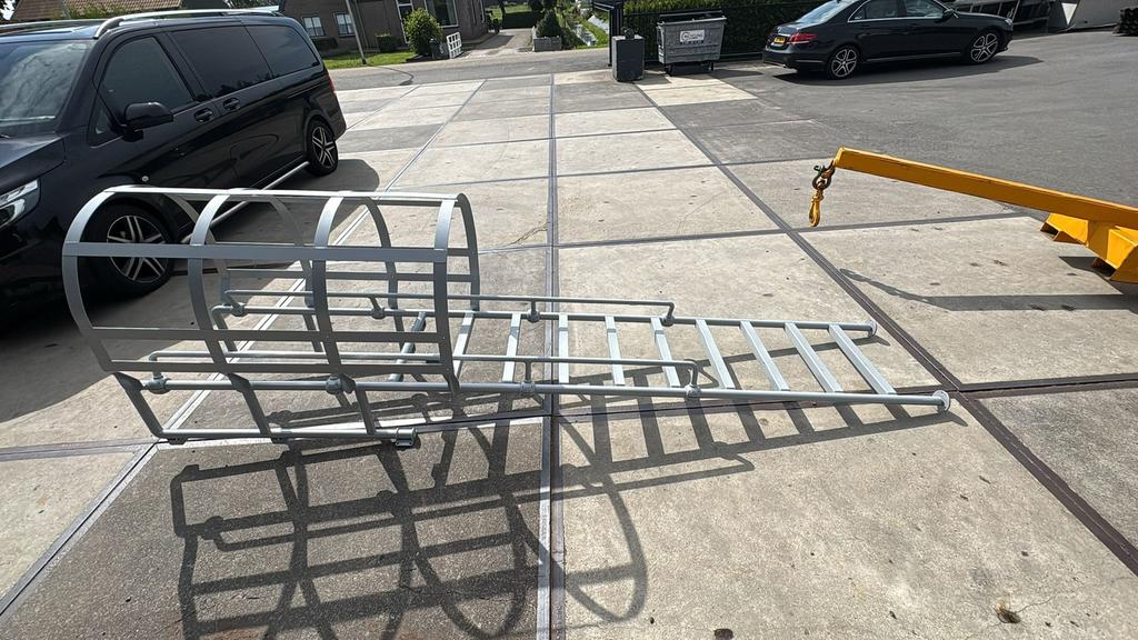 Kooiladder brandtrap trappen, Ophalen of Verzenden, 2 tot 4 meter