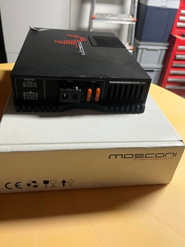 Mosconi One 130.4 Versterker - Topklasse Audio!, Auto diversen, Ophalen, Gebruikt