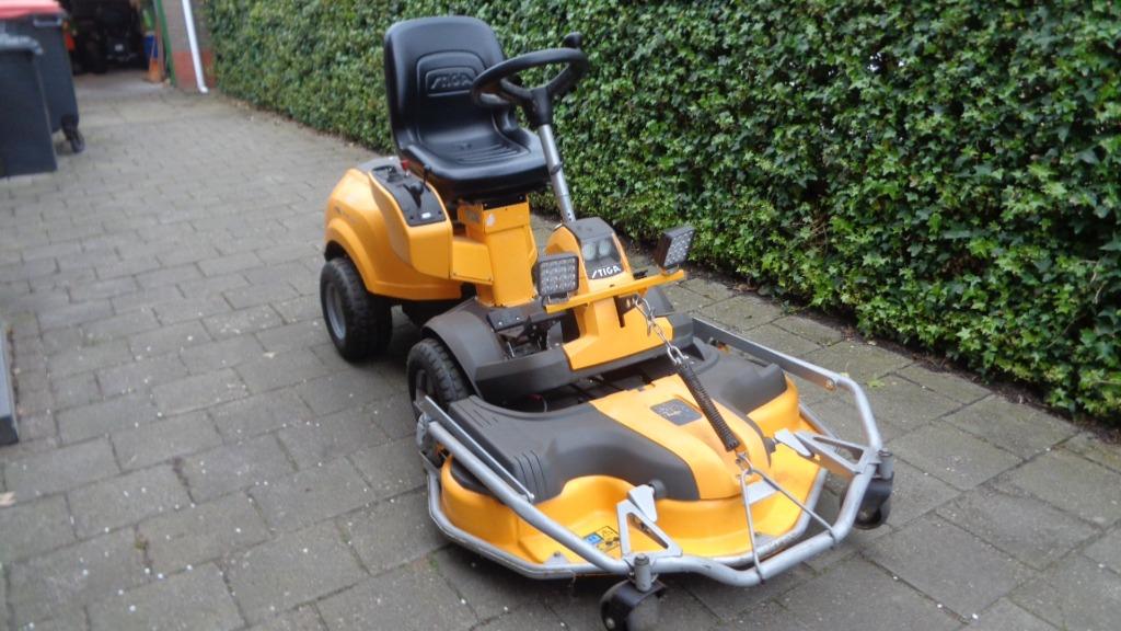 zware stiga park 720 pw  18 pk 2 cilinder /stuurbekrachtigin, Ophalen, Gebruikt, Stiga, 120 cm of meer
