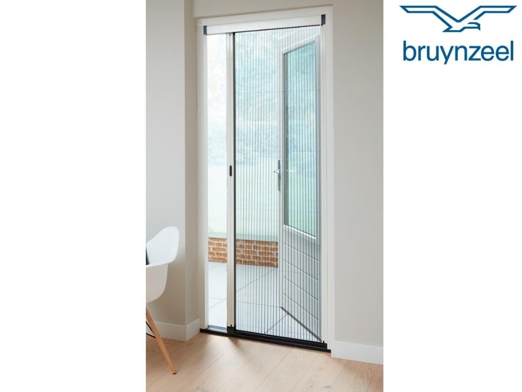Plisse hordeur BRUYNZEEL S900 wit OP MAAT| 194 - 260 cm, Bruynzeel, Overige kleuren, 200 cm of meer, Nieuw