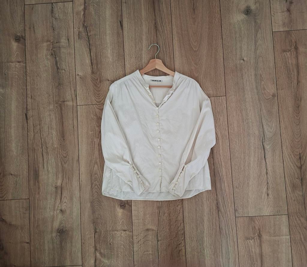 Vanilia blouse M, Maat 38/40 (M), Vanilia, Wit, Ophalen of Verzenden