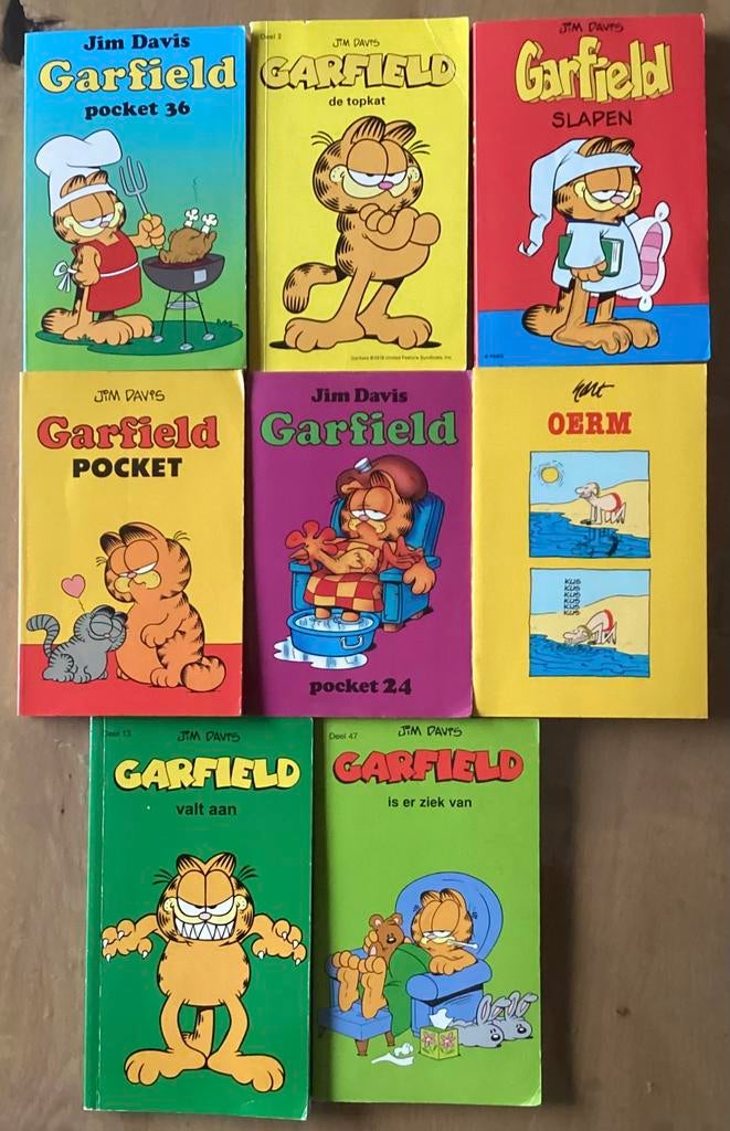 Garfield en Oerm, Ophalen of Verzenden, Zo goed als nieuw