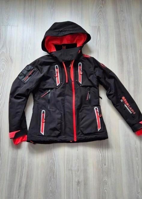 Skijas ski jas Superdry Snow maat XL 42/44 (zgan), Ophalen of Verzenden, Zo goed als nieuw, Maat 42/44 (L), Jack
