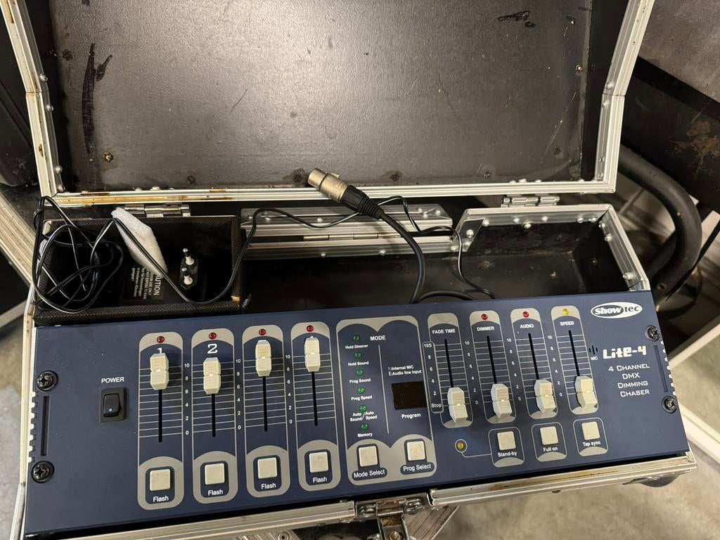 Showtec Lite 4 DMX, Ophalen, Gebruikt, Licht