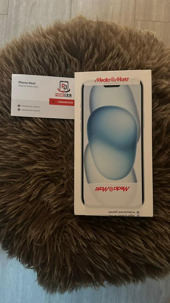 iPhone 15 plus 128 gb nieuw factuur + garantie, Telecommunicatie, Mobiele telefoons | Apple iPhone, Apple, Nieuw, Ophalen of Verzenden