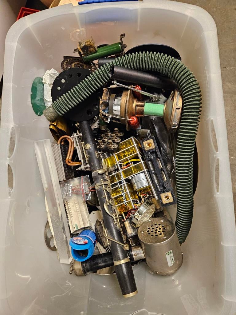 Steampunk spullen, onderdelen om steampunk outfit te maken, Ophalen of Verzenden, Gebruikt