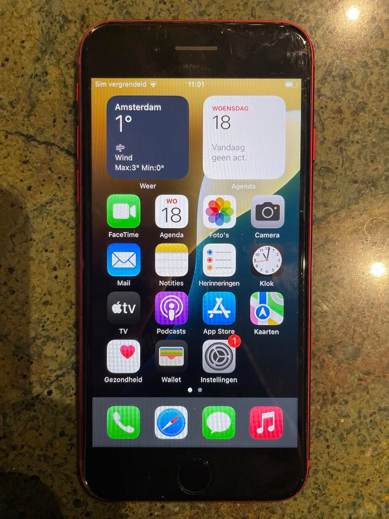 iPhone SE 2022 64GB - Gebruikt, kleine beschadiging, Ophalen, Gebruikt, 64 GB, IPhone SE (2022)
