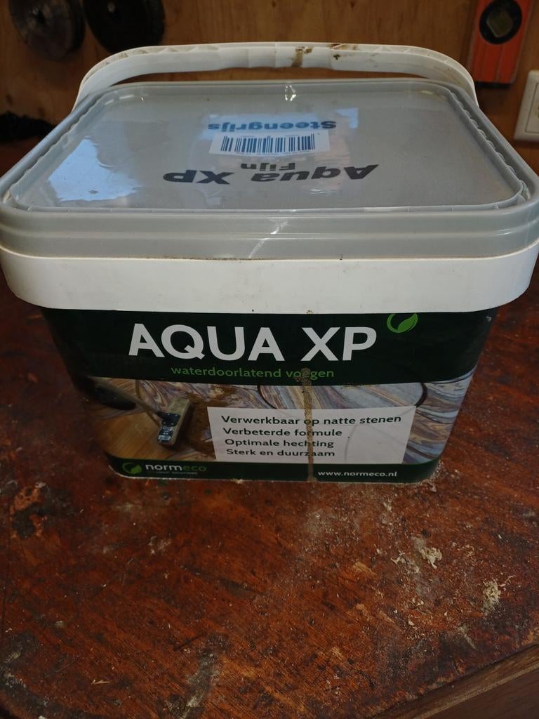 Aqua XP Fijn Steengrijs Voegmortel, Tuin en Terras, Overige materialen, Klinkers, Nieuw, Ophalen of Verzenden