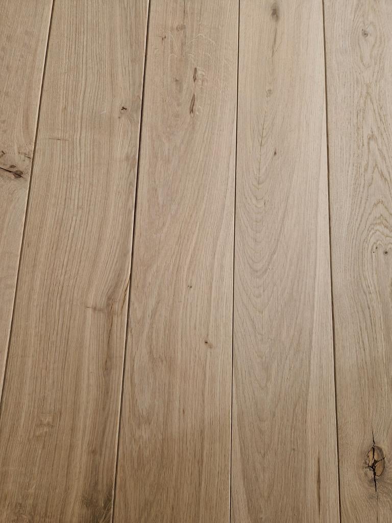 111M2 massieve eikenhouten vloer #VERNIEUWD#, Gebruikt, 10 tot 30 cm, Hout, 150 cm of meer