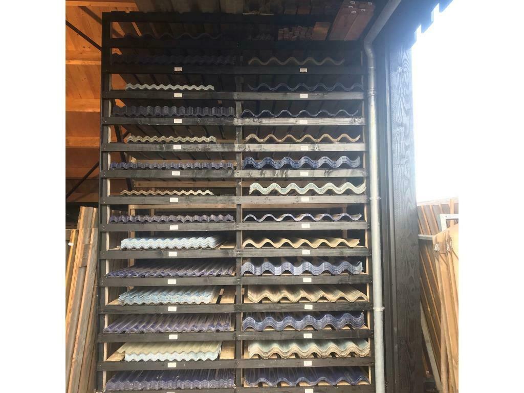 Golfplaten, lichtdoorlatende pvc of polyester golfplaten!, Doe-het-zelf en Verbouw, Dakpannen en Dakbedekking, Ophalen, Kunststof
