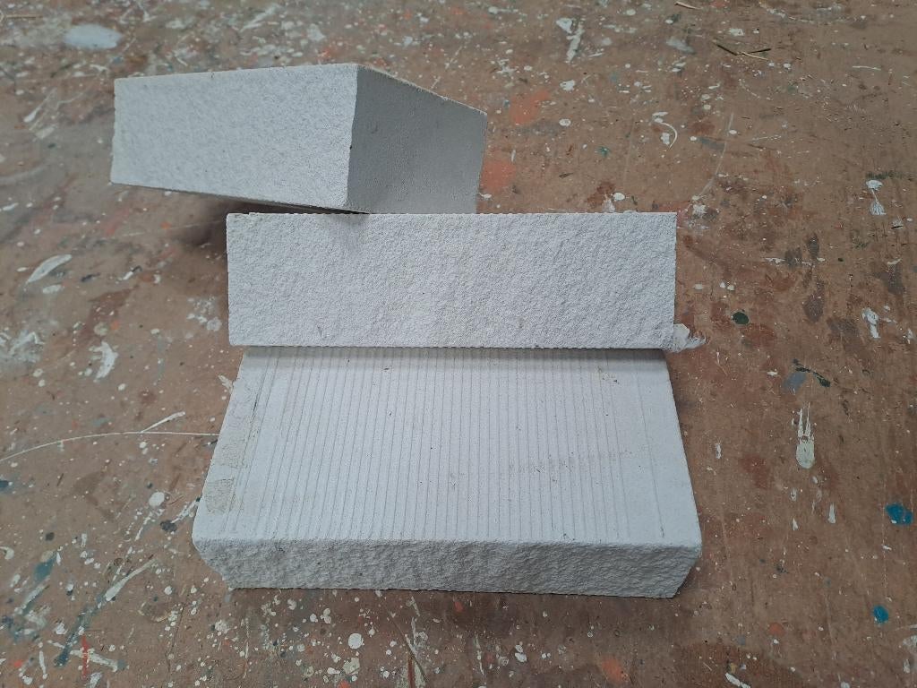 witte breuk metselstenen, Doe-het-zelf en Verbouw, Metselstenen, Ophalen, Nieuw, Kalkzandstenen