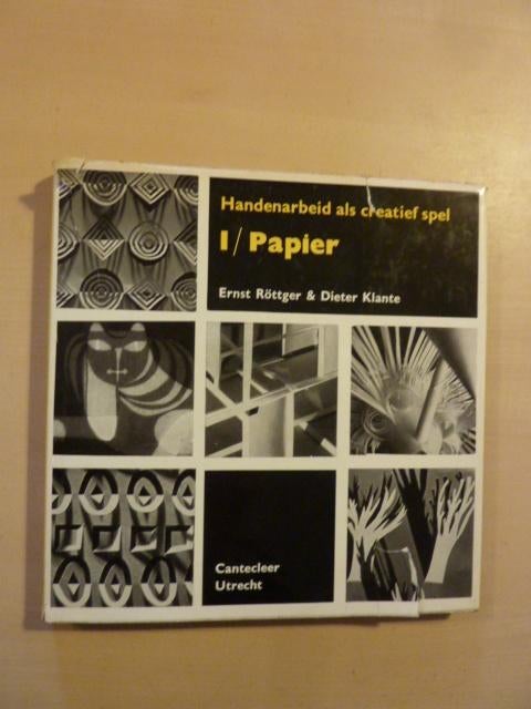 E. Röttger & D. Klante - Handenarbeid Papier I, Ophalen of Verzenden, Zo goed als nieuw, Tekenen en Schilderen