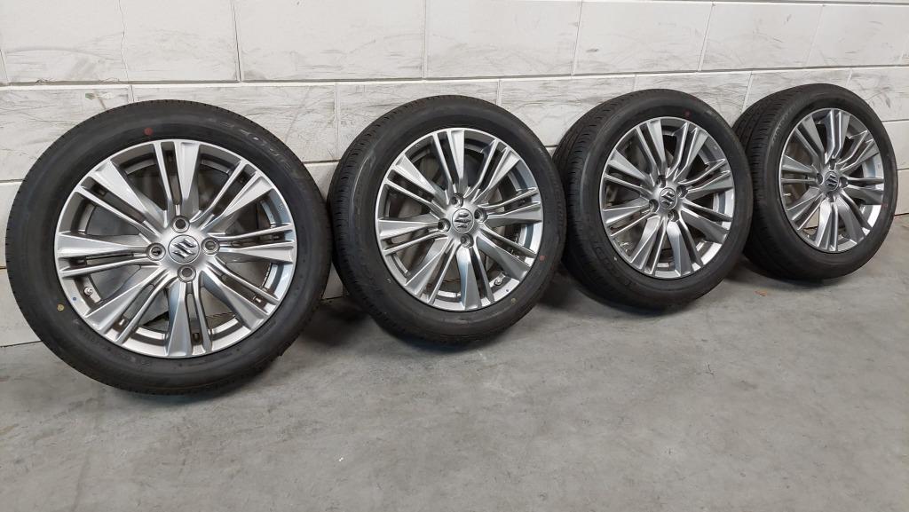 NIEUWE lichtmetalen velgen Baleno Swift Ignis Rio 185/55/16, Auto-onderdelen, Banden en Velgen, 16 inch, Banden en Velgen, Nieuw