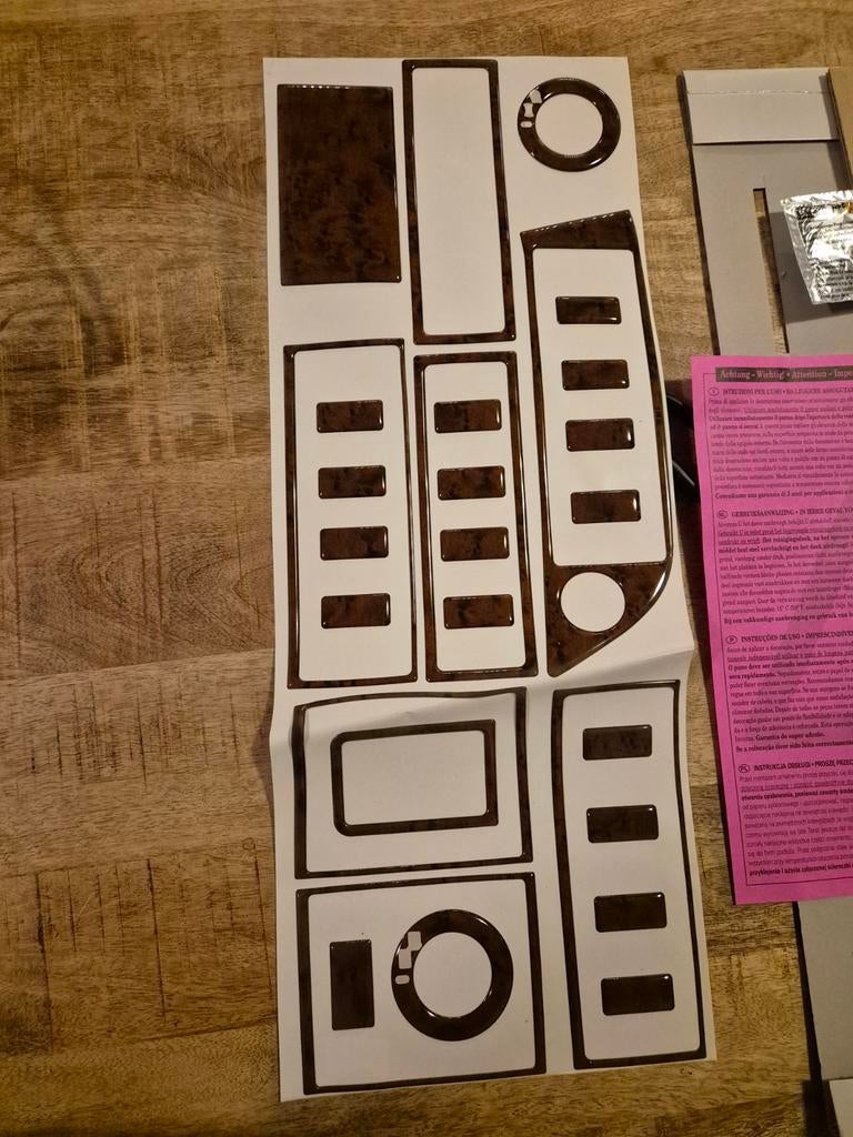 Nieuwe Dashboard Decoratie Houtlook MAN TGA, Auto-onderdelen, Interieur en Bekleding, Ophalen of Verzenden, Nieuw