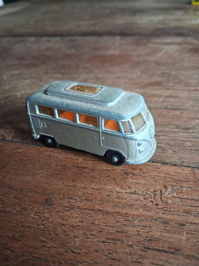 Vw bus matchbox, Hobby en Vrije tijd, Modelauto's | Overige schalen, Ophalen of Verzenden, Gebruikt, Bus of Vrachtwagen