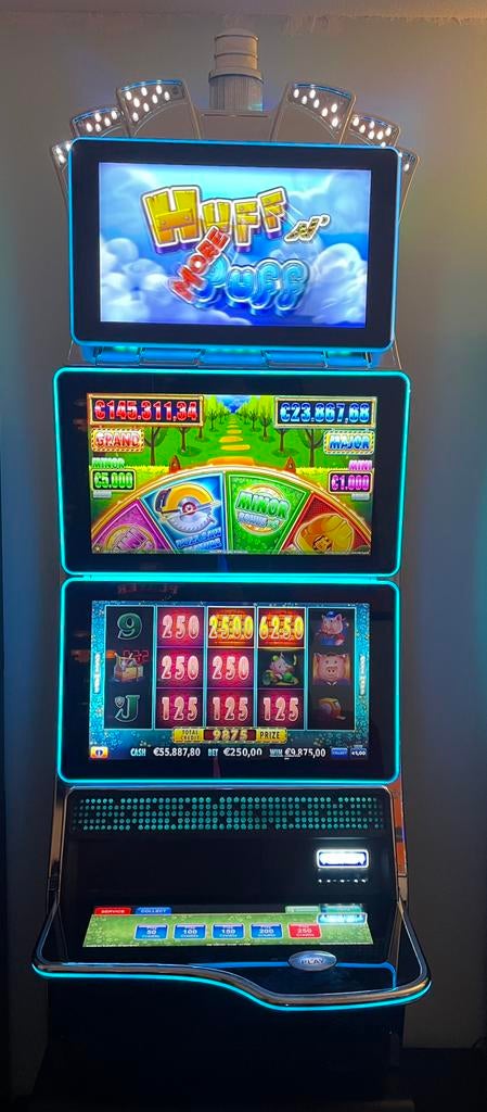 Las Vegas slot gokkast Twinstar SG Huff and more Puff, Verzamelen, Automaten | Gokkasten en Fruitautomaten, Euro, Ophalen, Gebruikt
