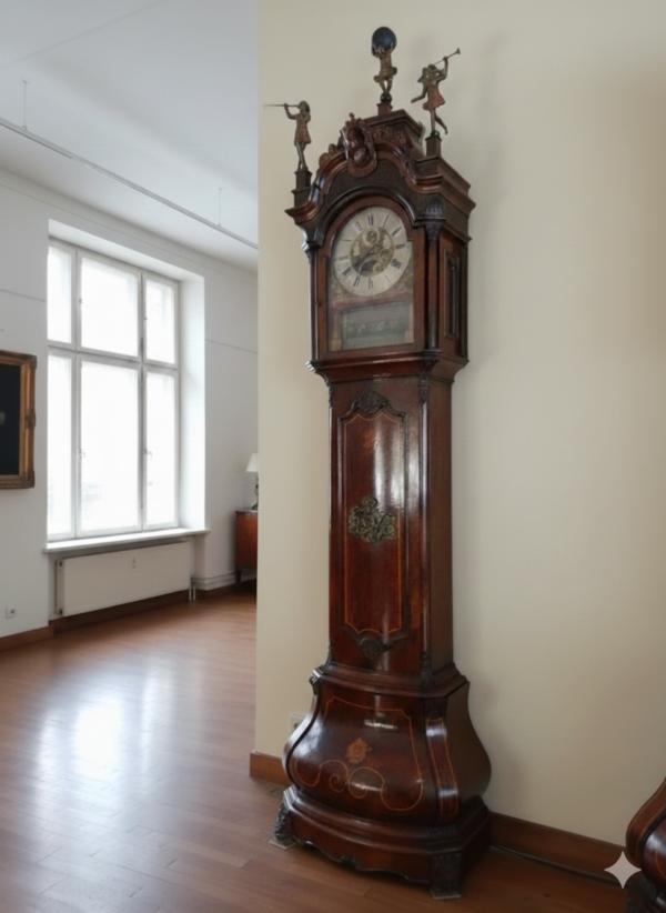 11155 Klok Amsterdam 1840, Antiek en Kunst, Antiek | Klokken, Ophalen of Verzenden