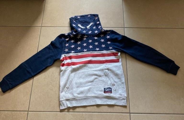 Trui 'Amerikaanse vlag' 146, Gebruikt, Trui of Vest, H&M, Ophalen of Verzenden