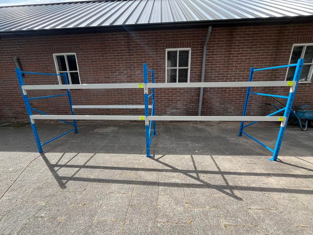 Stelling Garage werkplaats berging 1,50m h 2 m. br 1m d. leg, Ophalen, Gebruikt, IJzer