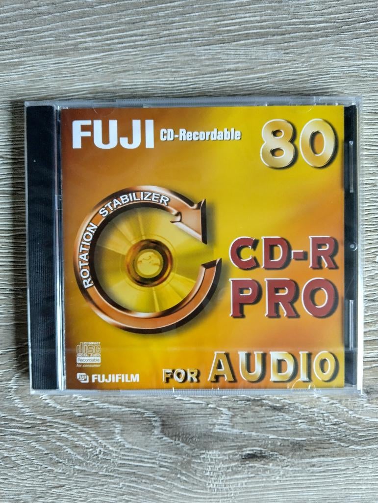 FUJI CD-R 80 CD-R PRO * Geschikt Voor Audio CD Recorders *, Ophalen of Verzenden, Nieuw, Cd, Diverse merken