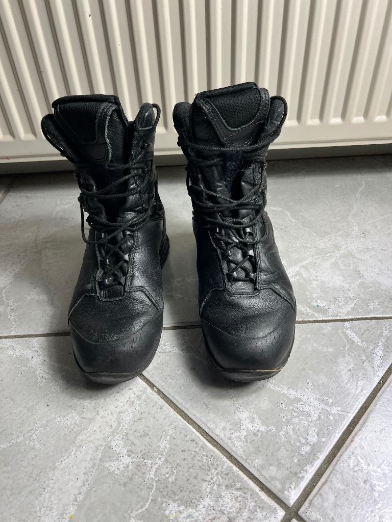 Gedragen paar HAIX Ranger legerlaarzen maat 40 dames normal, Verzenden, Gebruikt, Schoenen